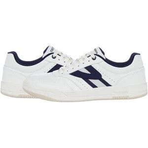 Tretorn “Dennis” Men’s Lightweight Sneaker / [White and Navy Blue] - NEW